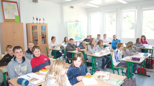 Kazimierz Dolny: Pierwszy dzwonek w kontenerze