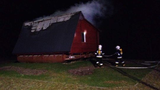 Kazimierz Dolny: Pożar w porcie. Ktoś podpalił bosmanat?