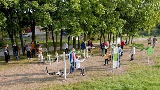 Kazimierz Dolny: Siłownia w plenerze już działa