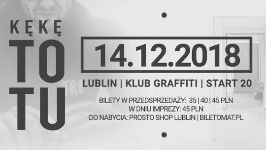 Kękę w trasie ToTuTour. Koncert w Graffiti w Lublinie