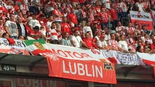Kibiców z Lublina też było widać na Stade de France. Niesamowita atmosfera na meczu Polska - Niemcy
