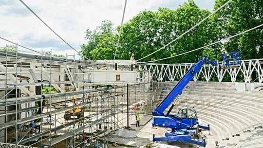 Kiedy będzie gotowy amfiteatr w Białej Podlaskiej? "Zastałem projekt, który groził katastrofą budowlaną"