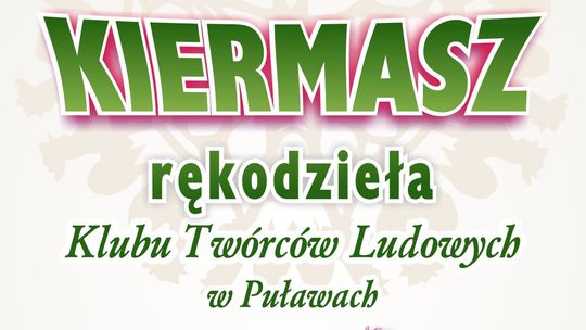 Kiermasz rękodzieła w Puławach