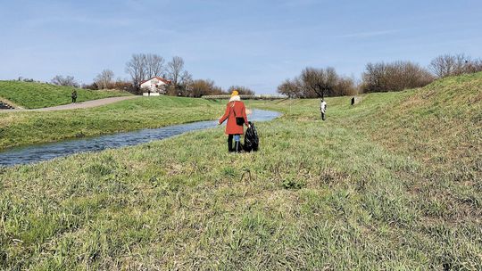 Kilka godzin i 30 worków śmieci wyciągnięte z Bystrzycy. Akcja "Czysta rzeka"