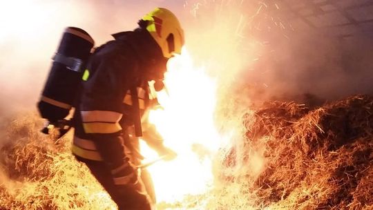 Kilkudziesięciu strażaków walczyło z pożarem. Mieszkanie było tuż obok [zdjęcia]