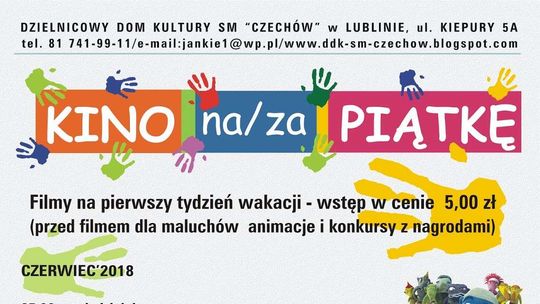 Kino na piątkę w DDK Czechów