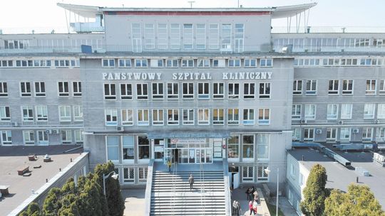 Klinika neurologii szpitala przy ul. Jaczewskiego nie przyjmuje chorych. Nie można przeprowadzić dezynfekcji