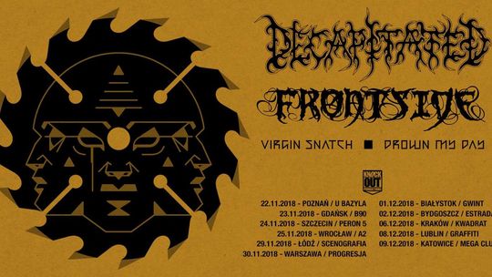 KO Tour - Decapitated, Frontside w Graffiti