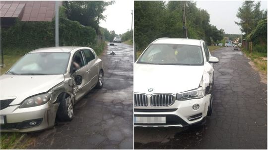 Kobieta nagle zjechała na przeciwległy pas. Jedna osoba w szpitalu