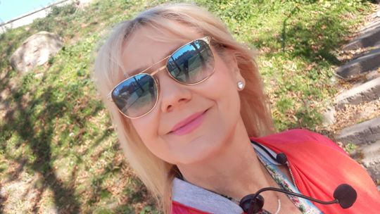 Kobieta sukcesu. Krocząc do tyłu pokazała Lublin 360 tysiącom osób