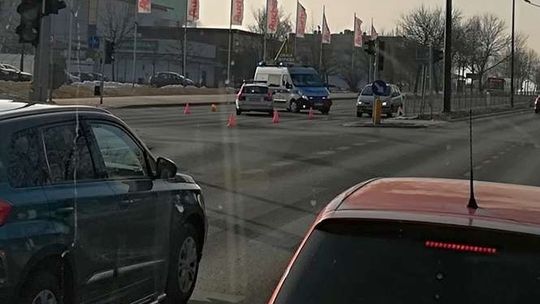 Kobieta z dzieckiem w szpitalu po wypadku na Czechowie