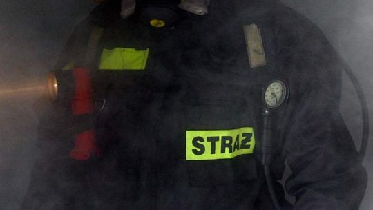 Kobieta zginęła w pożarze drewnianego domu