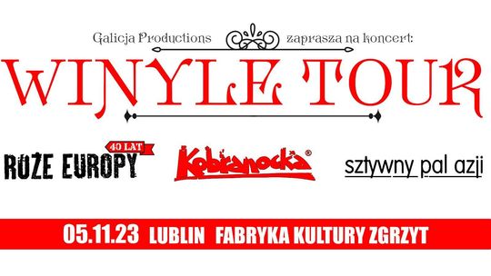 Kobranocka, Róże Europy, Sztywny Pal Azji w Fabryce Kultury Zgrzyt