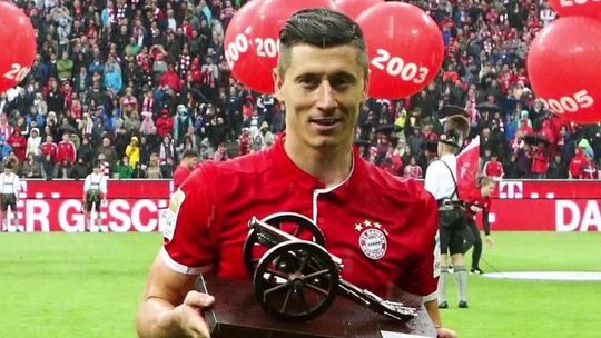 Kogo podziwiał Robert Lewandowski? [wideo]