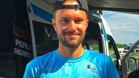 Kolarstwo. Dramat Adama Kusia w wyścigu V4 Kerékpárverseny na Węgrzech