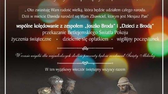 Kolędowanie z Brodą. Wigilia Miejska w Puławach