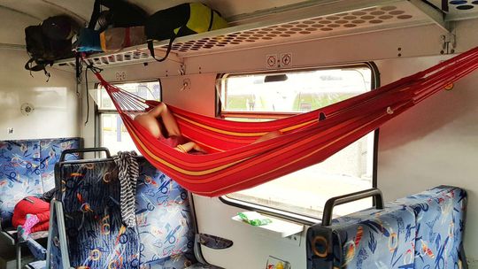 Kolej wprowadziła nowe miejsca leżące? Nie, to pociąg z jadący Pol'and'Rock Festival 2018