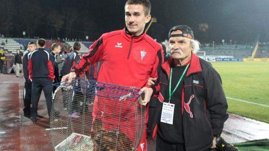 Kolejarz Stróże - Motor Lublin 0:1, debiut Michała Jonczyka