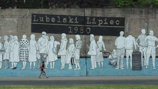 Kolejka jak nowa. Mural z ul. Mełgiewskiej gotowy 