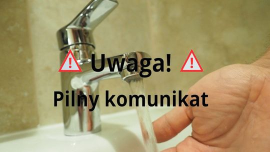 Kolejne miasto w regionie ma problem z wodą. Sanepid ostrzega