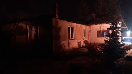 Kolejny pożar domu w powiecie zamojskim