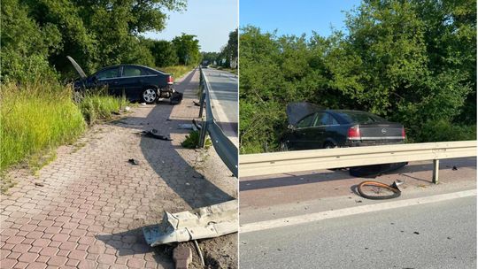 Kolejny tragiczny wypadek w regionie. Życia rowerzysty nie udało się uratować