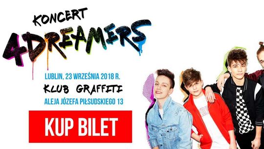 Koncert 4Dreamers w klubie Graffiti