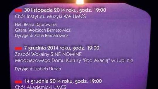 Koncert adwentowy w kościele przy ul. Staszica