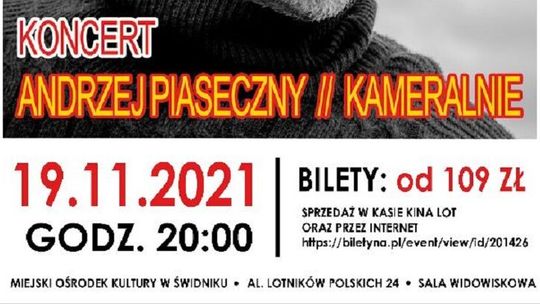 Koncert Andrzeja Piasecznego w Świdniku