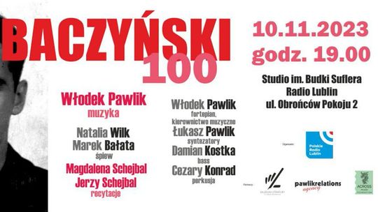 Koncert: Baczyński 100 w Radiu Lublin