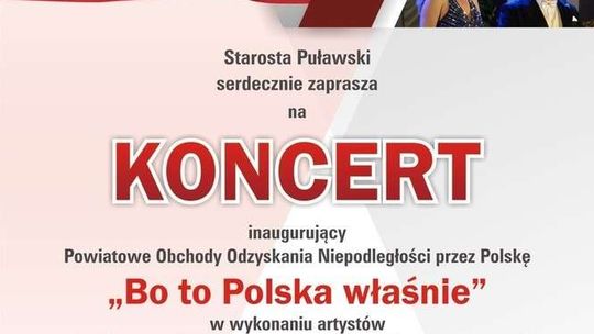 Koncert "Bo to Polska właśnie" w Puławach