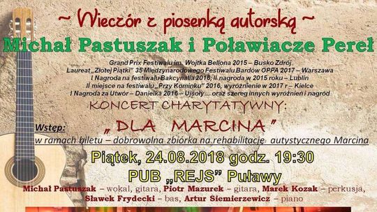 Koncert charytatywny "Dla Marcina"  w Puławach