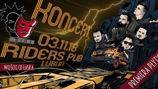 Koncert DrGree w Rider's Pub