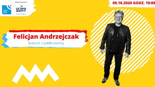 Koncert Felicjana Andrzejczaka w Radiu Lublin