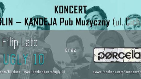 Koncert Filipa Lato w Pubie Kandeja
