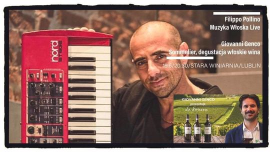 Koncert Filippo Pollino w Starej Winiarni w Lublinie