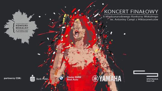 Koncert finałowy II Międzynarodowego Konkursu Wokalnego w CSK