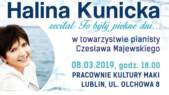 Koncert Haliny Kunickiej w Pracowniach Kultury Maki