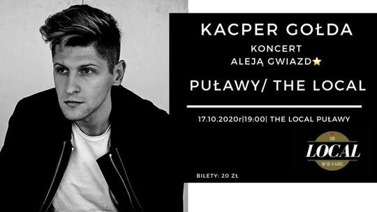 Koncert Kacpra Gołdy w Puławach