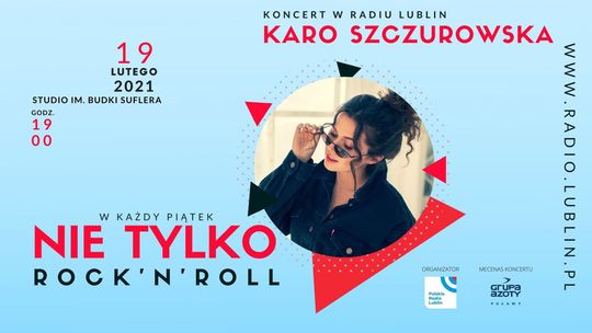 Koncert Karo Szczurowskiej w Radiu Lublin