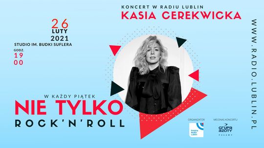 Koncert Kasi Cerekwickiej w Radiu Lublin