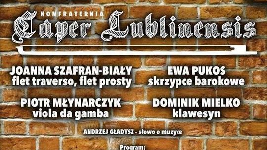 Koncert: Konfraternia Caper Lublinensis