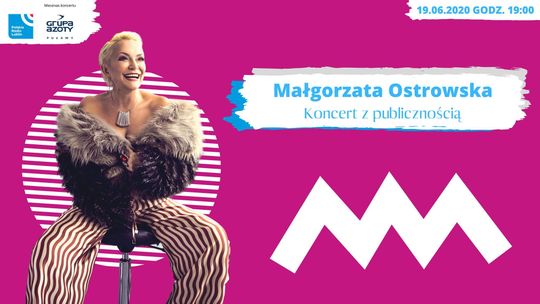 Koncert Małgorzaty Ostrowskiej w Radiu Lublin