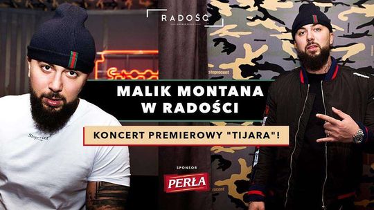 Koncert Malika Montany w Radości