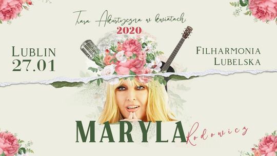 Koncert Maryli Rodowicz w Filharmonii Lubelskiej