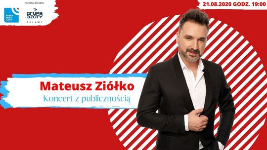 Koncert Mateusza Ziółko w Radiu Lublin