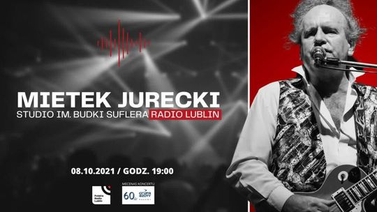 Koncert Mietka Jureckiego w Radiu Lublin
