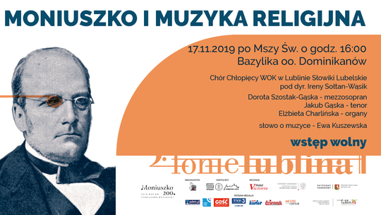 Koncert "Moniuszko i Muzyka Religijna" w Bazylice oo. Dominikanów