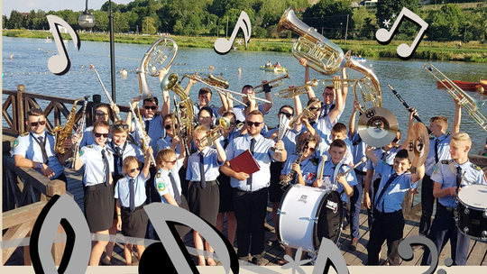 Koncert na plaży w Krasnobrodzie