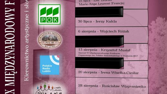 Koncert organowy Wojciecha Różaka w Puławach